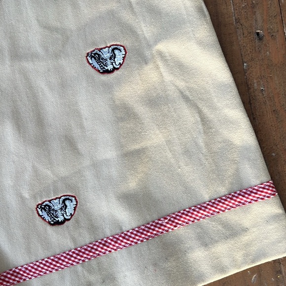 Vive la fete university of Alabama elephant embroidered jumper dress nwt - Picture 2 of 5